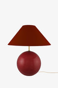 Load image into Gallery viewer, Bordslampa röd 35 cm
