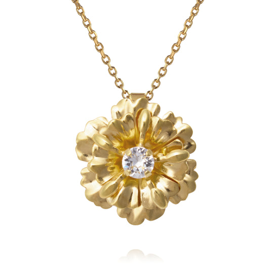 BLOSSOM NECKLACE / CRYSTAL