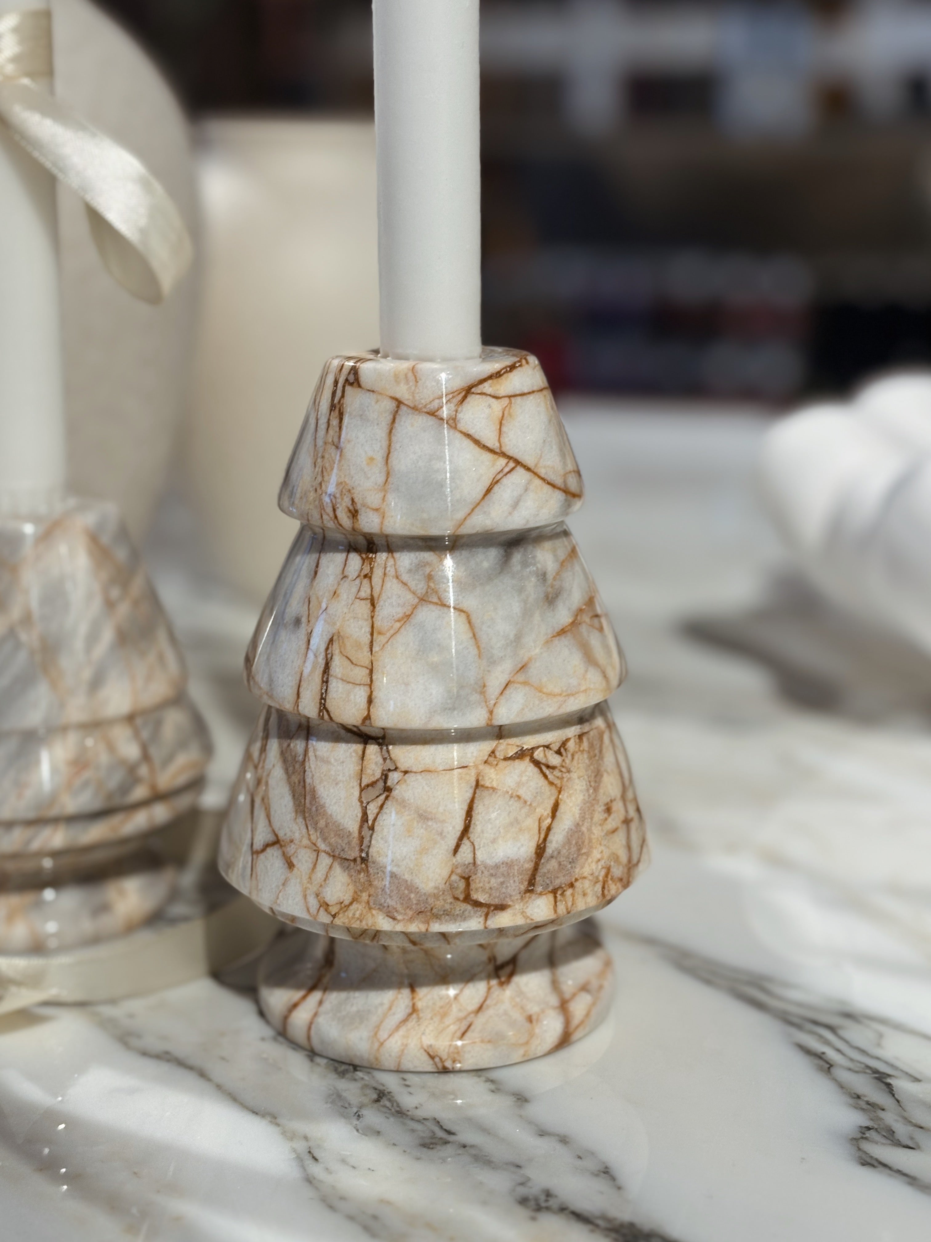 Seklet gran ljusstake nr 1