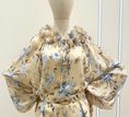 Load image into Gallery viewer, Flowy Blus Soft Yellow & Blue
