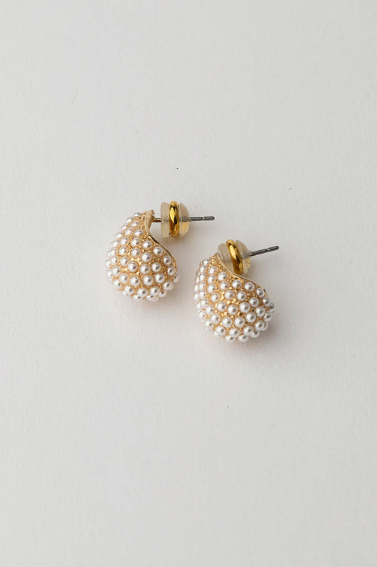 DROP PEARL EARRINGS SMALL