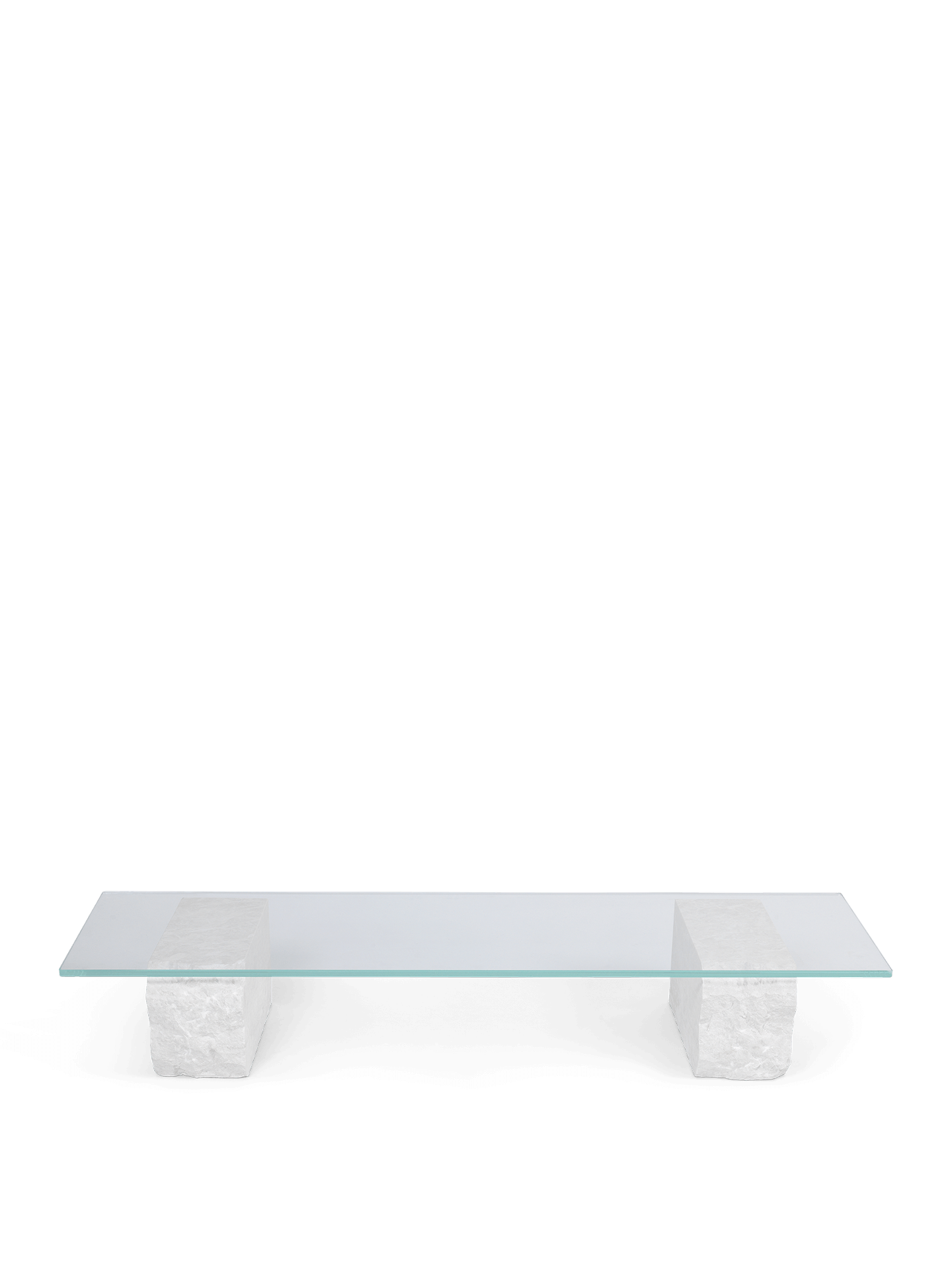 Mineral Display Table - Bianco Curia