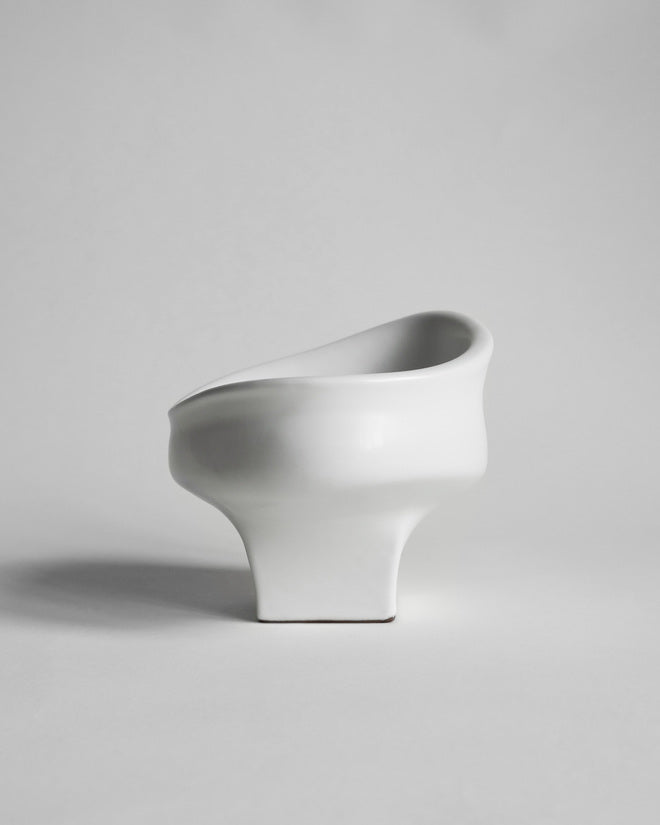 Nami bowl small white