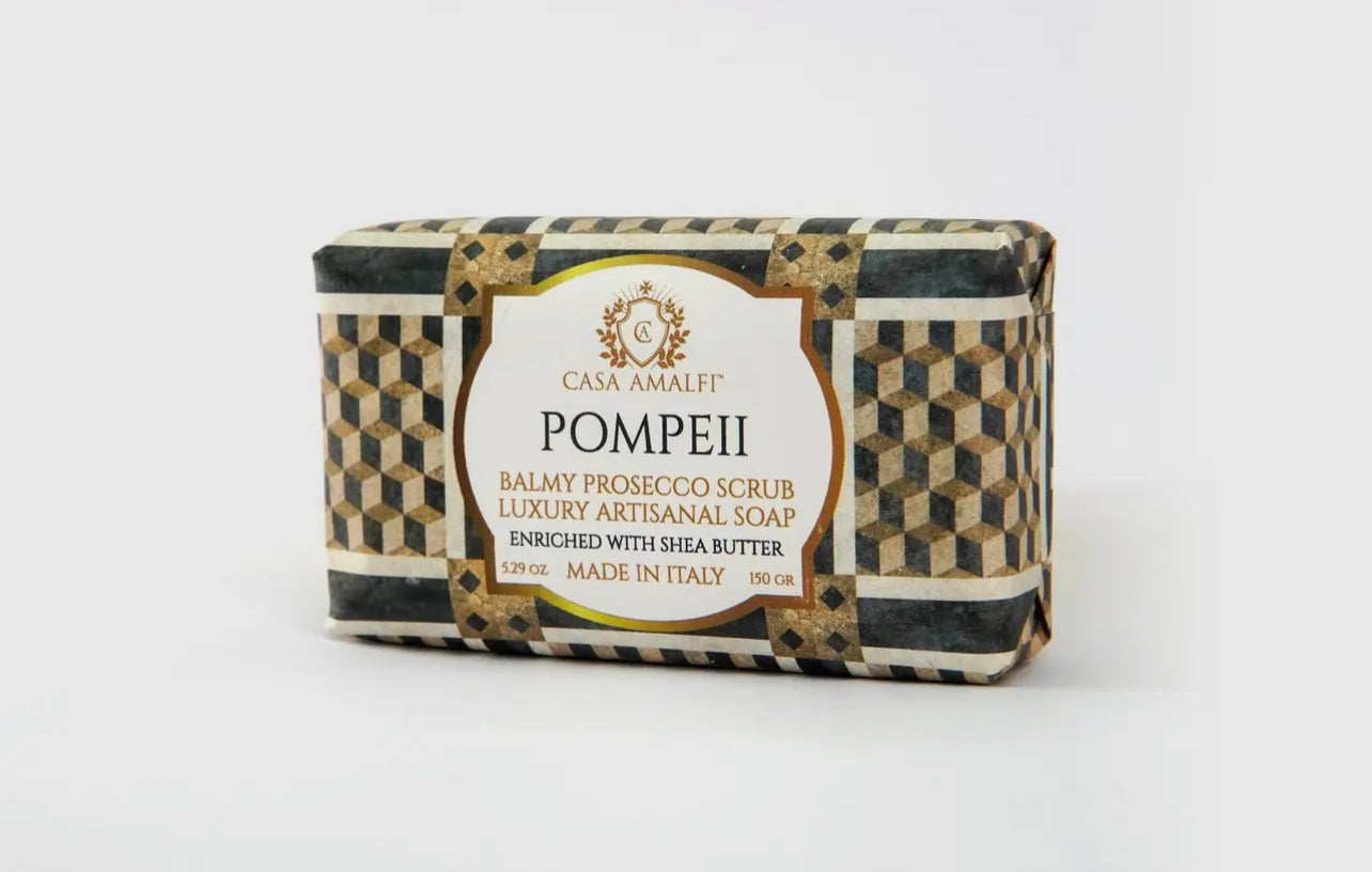 Casa Amalfi Pompei scrub prosecco tvål
