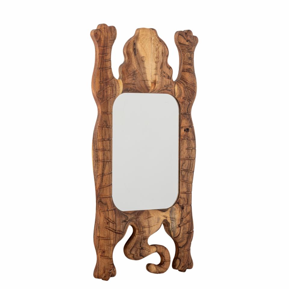 Marga Wall Mirror, Brown, Acacia ( skickas ej)