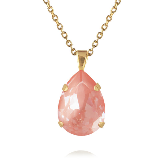 CLASSIC DROP NECKLACE GOLD FLAMINGO IGNITE