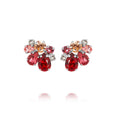 Load image into Gallery viewer, KATIE EARRINGS / SCARLET COMBO
