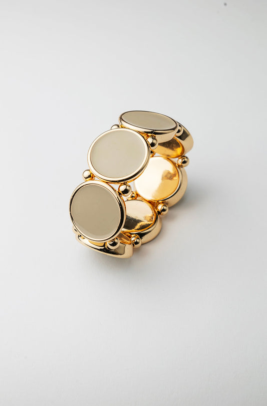 Ava elastic bracelet Beige
