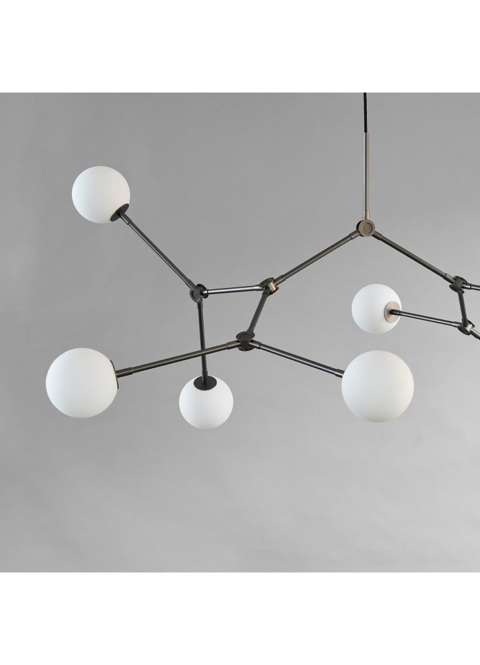 Drop Chandelier Bulp - Grey