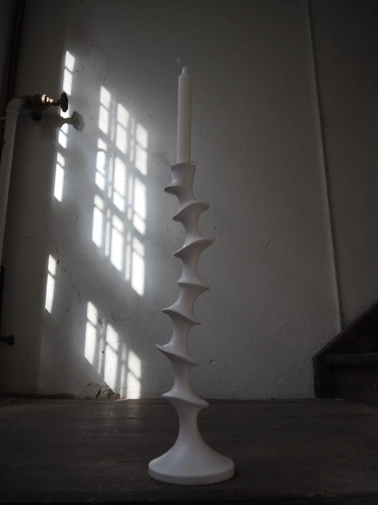 Seklet White candleholder L