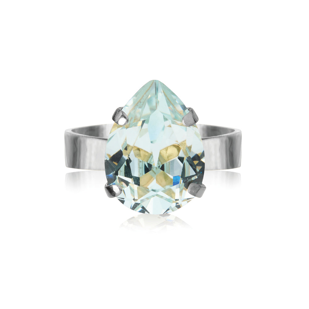 MINI DROP RING / LIGHT AZORE