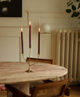 Load image into Gallery viewer, Misty Triple Candle Holder with 3 Arms
