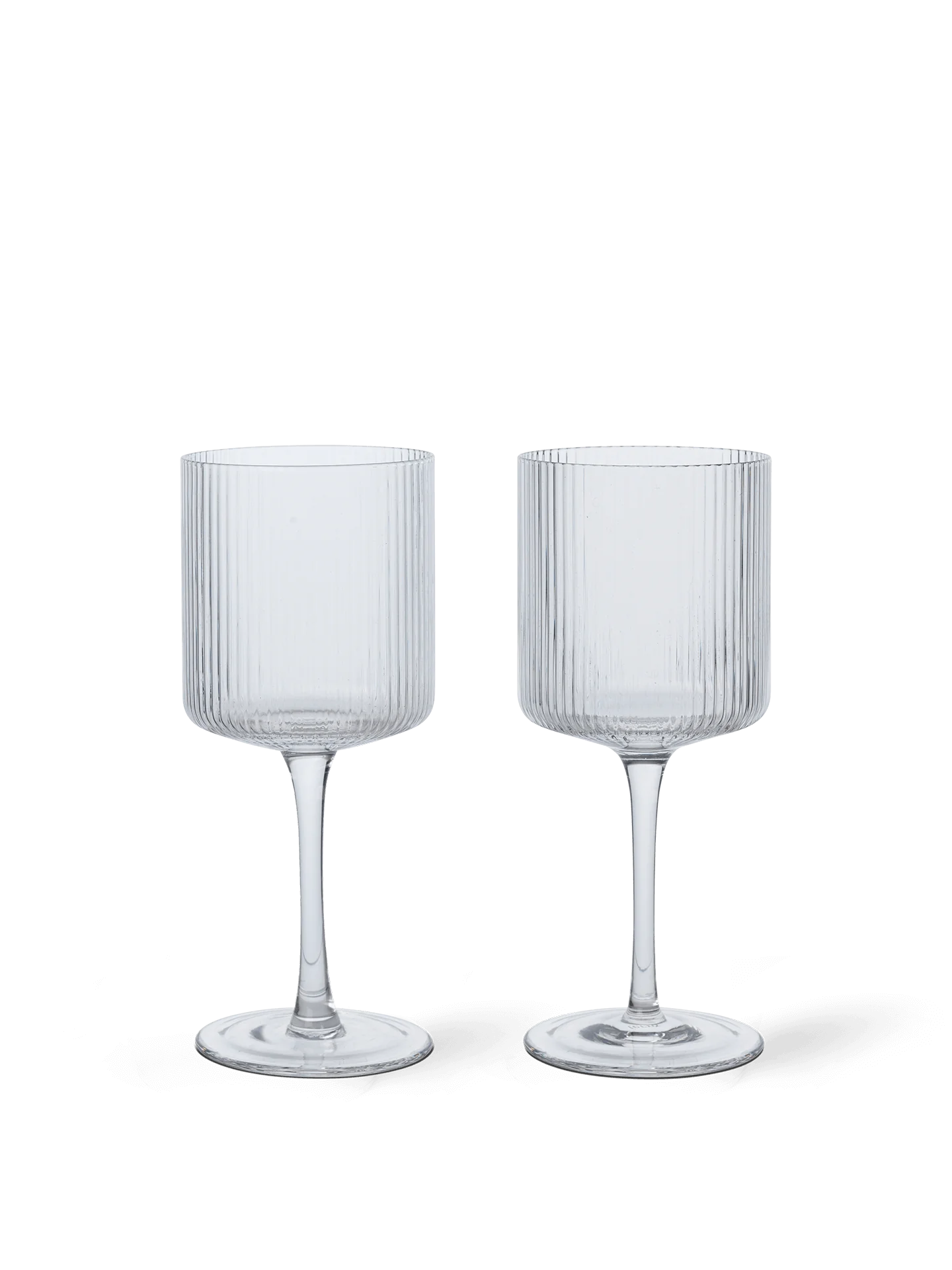 Ripple White Wine Glasses - Set of 2