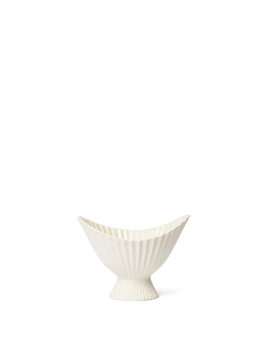Ferm Living Fountain skål 19 cm off white