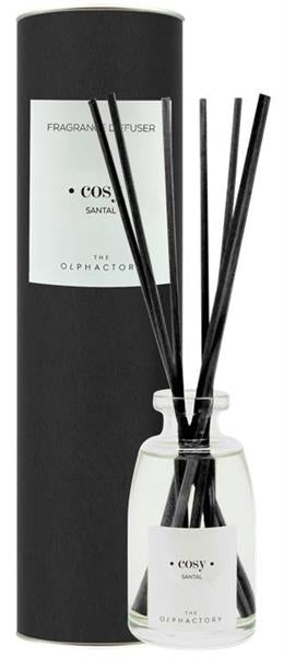 Diffuser Black "Cosy" Santal Fragrance 100ml