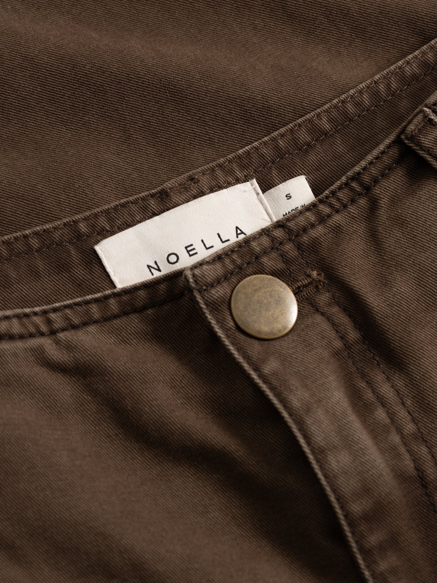 N-Maribella MW Pants Cocoa Brown