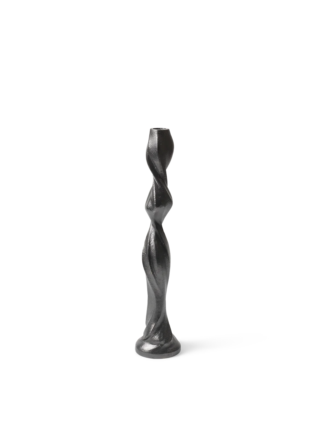 Ferm Living Gale Candle Holder - H38 - Blackened Aluminium