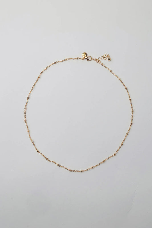 PETIT BEAD NECKLACE GOLD