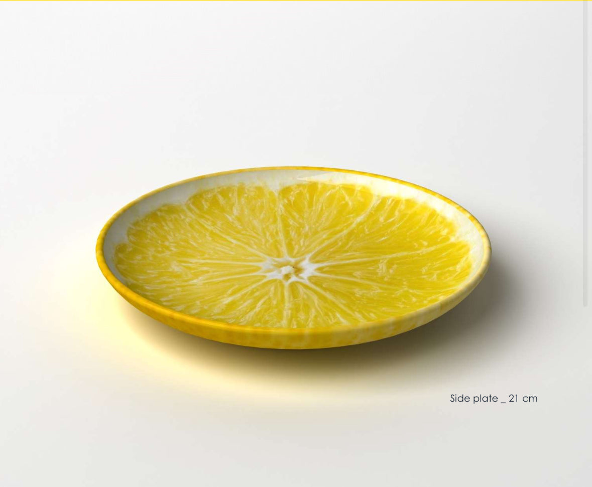 Dessert tallrik Limone