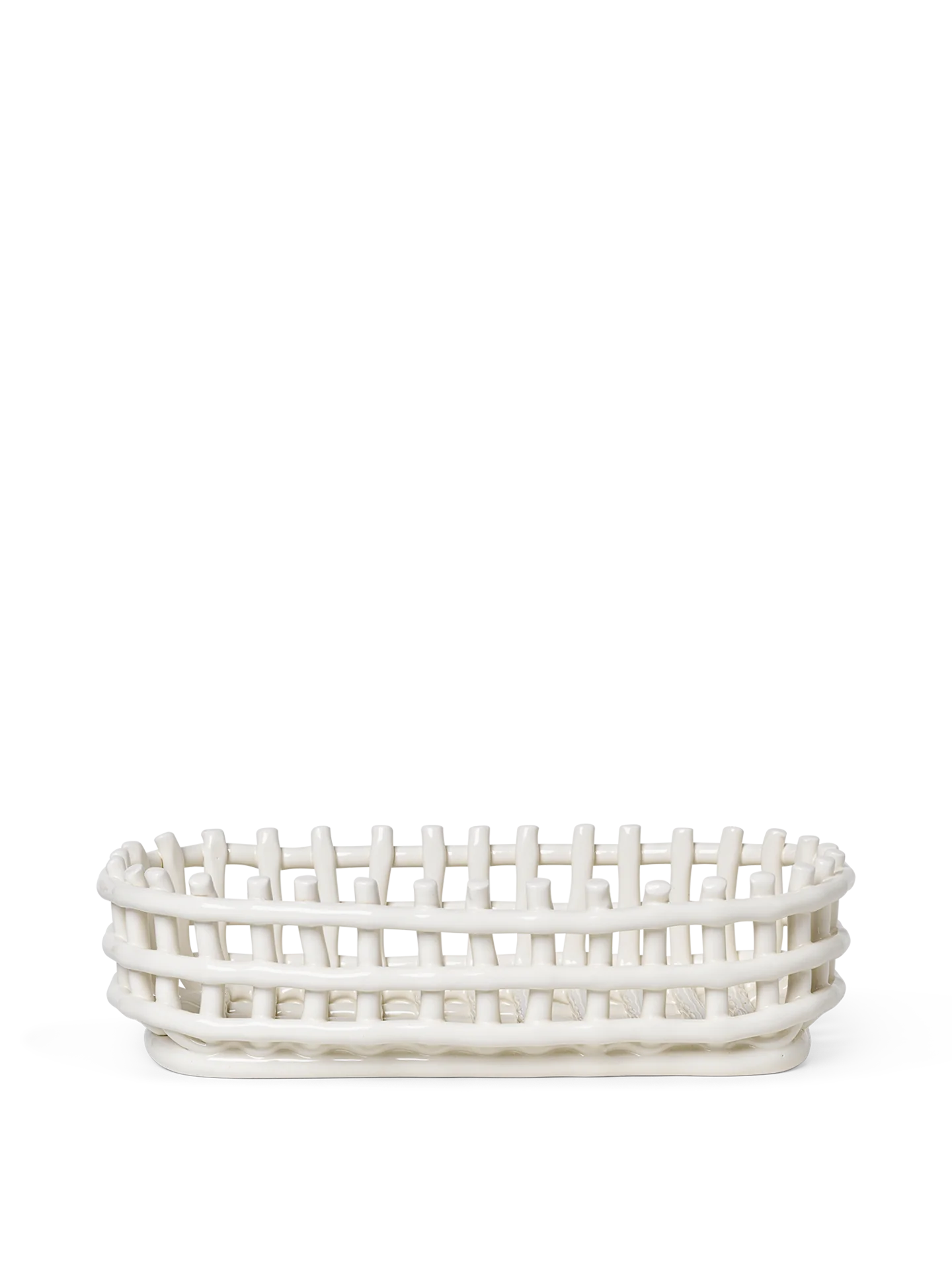 Ceramic Basket - Oval