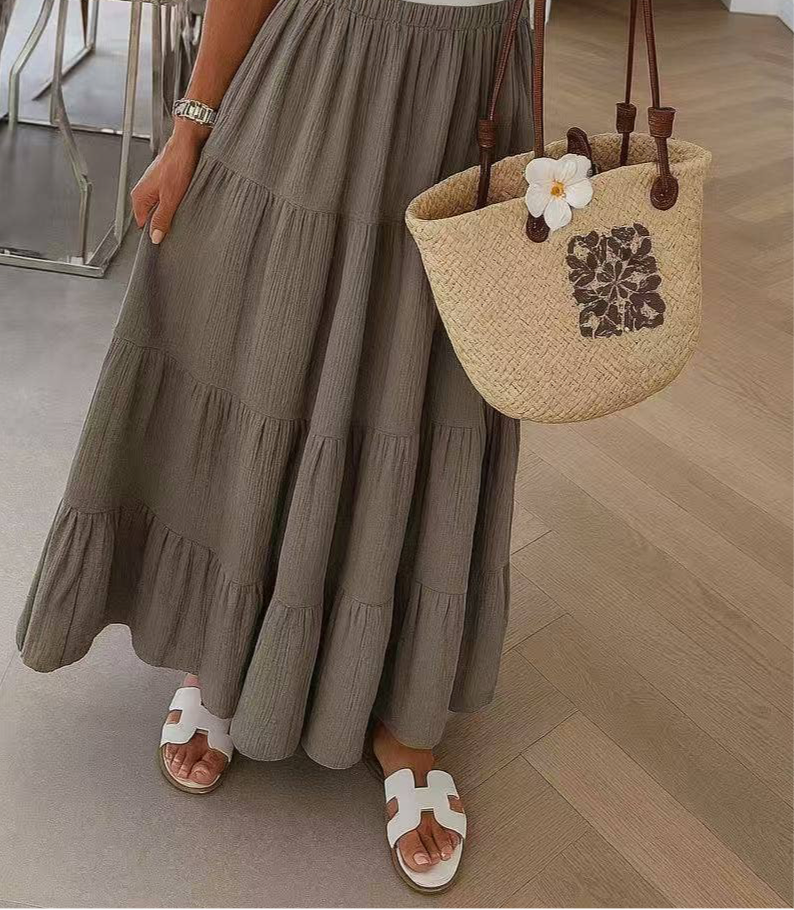 Milly kjol - Taupe 36-46