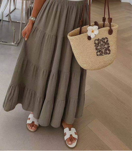 Milly kjol - Taupe 36-46