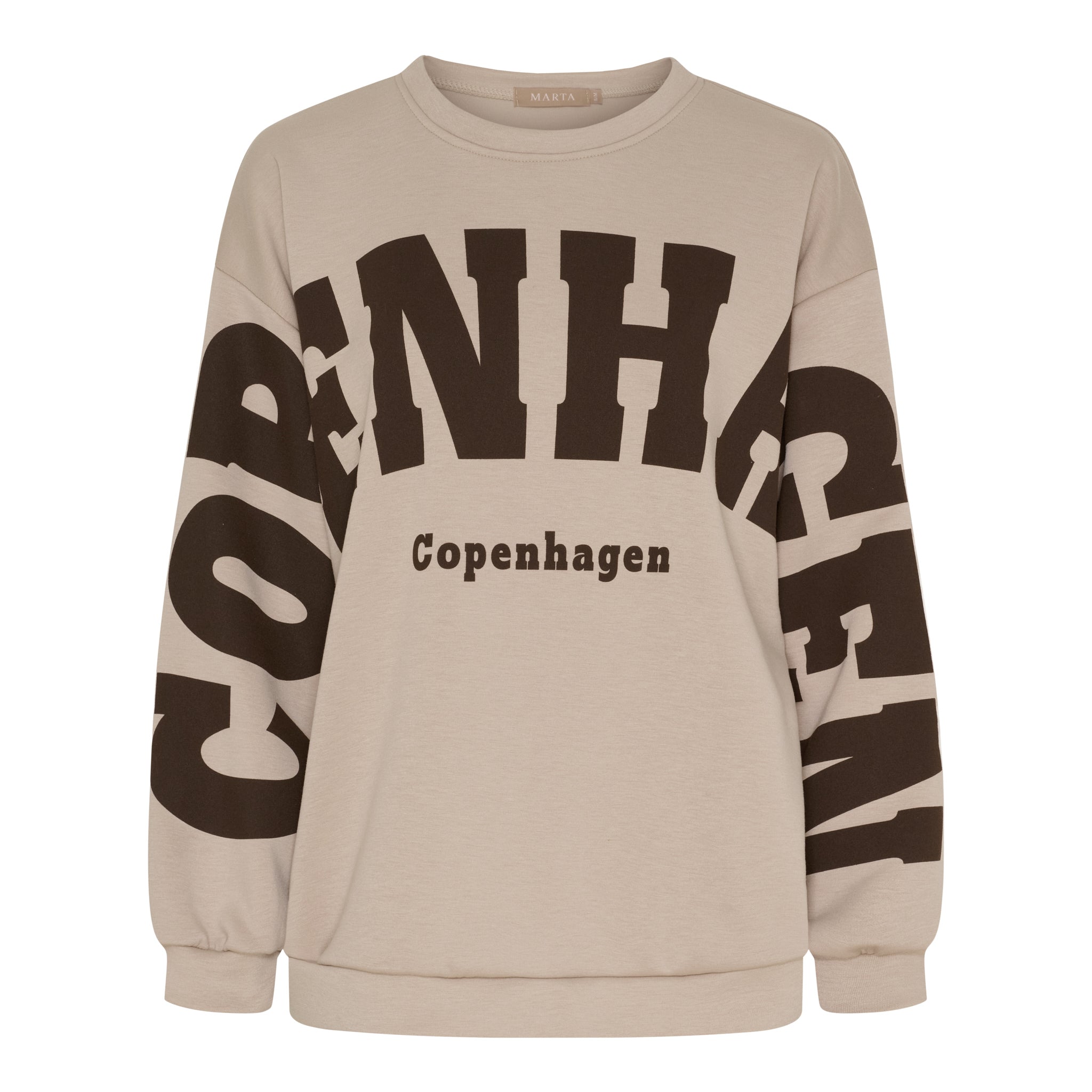 Mdc Hibiscus Copenhagen  Sweatshirt Beige