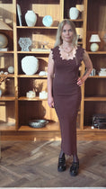 Load image into Gallery viewer, Kayla dress chokladbrun
