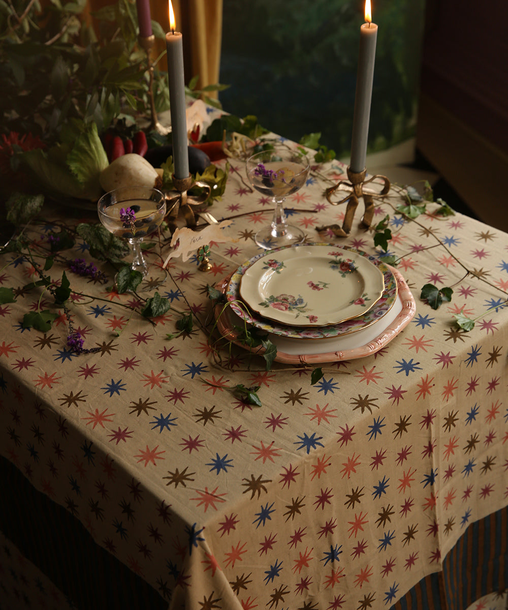 Noa Star Table Throw in Tote Bag