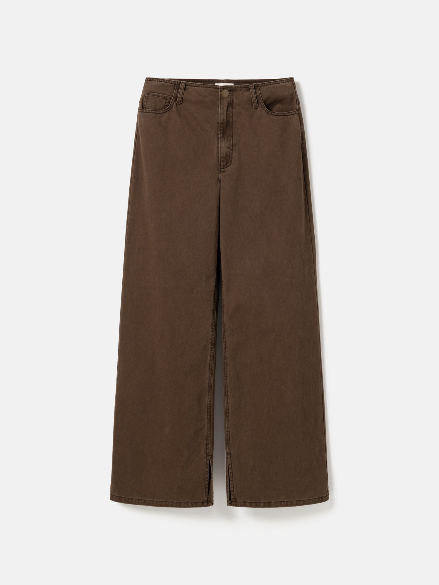 N-Maribella MW Pants Cocoa Brown