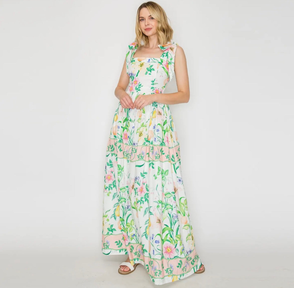 Summer garden Long dress