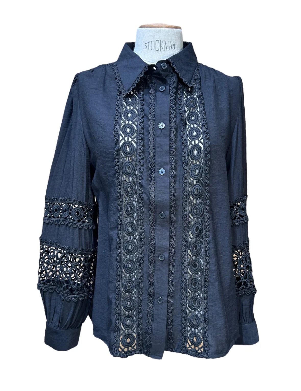 Solene blus svart