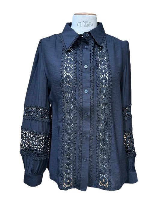 Solene blus svart