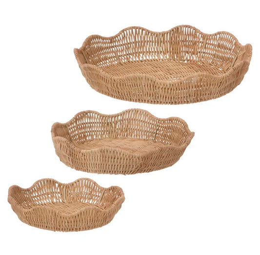 Trays Ø34/30/36cm Round Nova