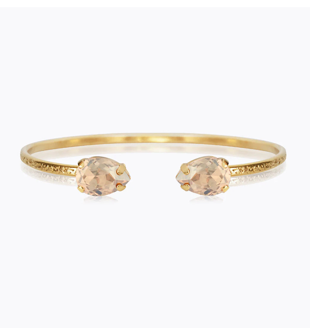 Petite drop bracelet Gold Golden shadow
