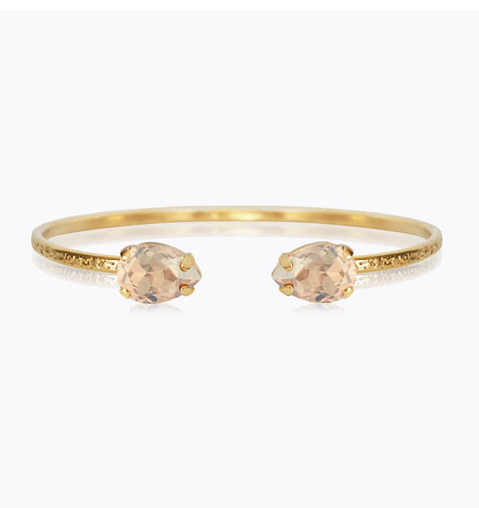 Petite drop bracelet Gold Golden shadow