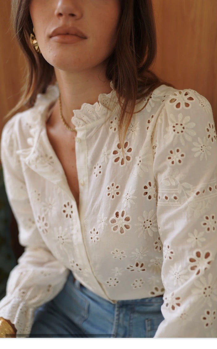 Spring Blouse Cremebeige S-XXXL