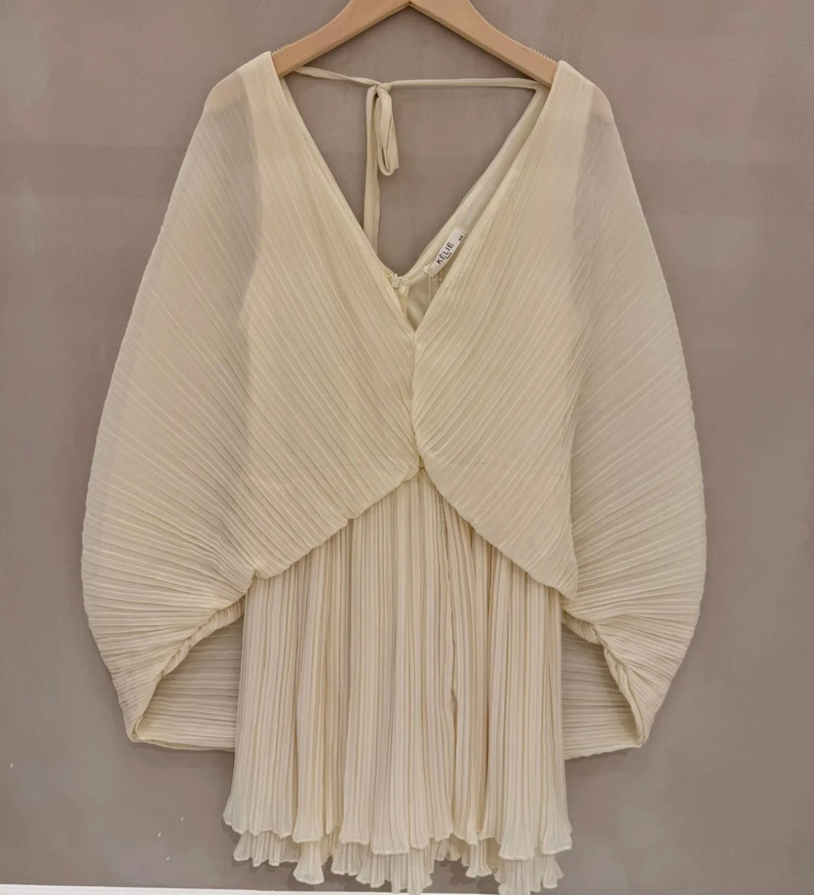 Vintage dress Soft Yellow