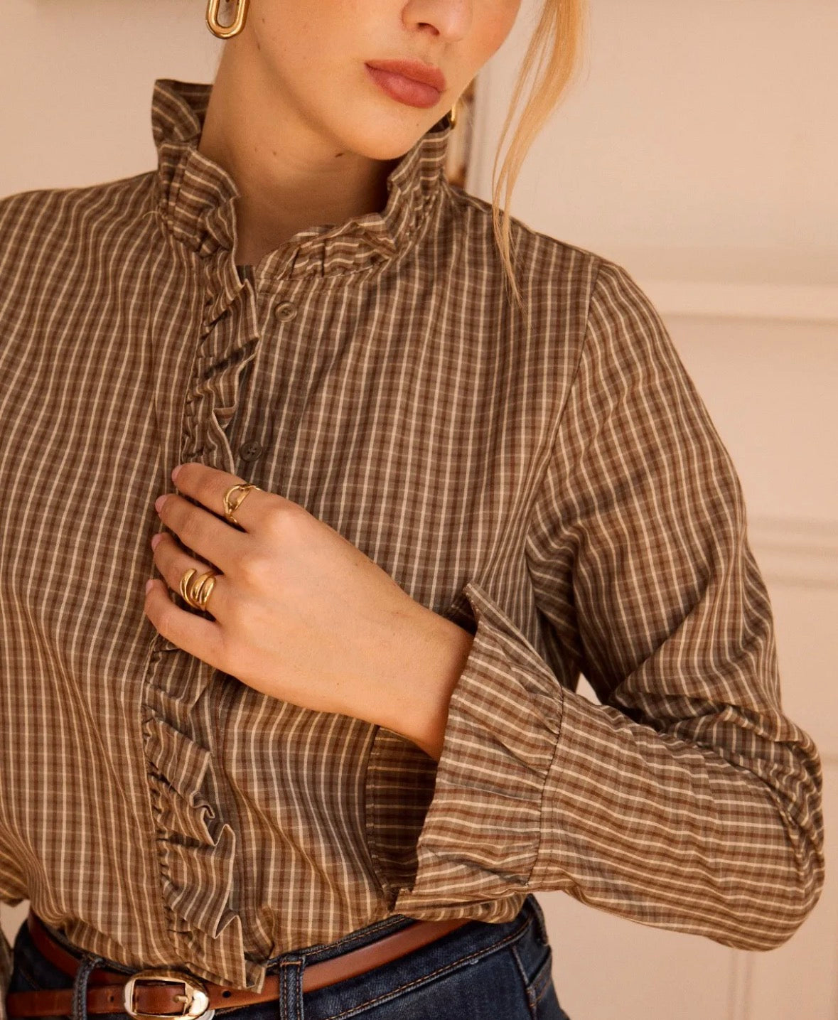 Jolie Blouse Kaki