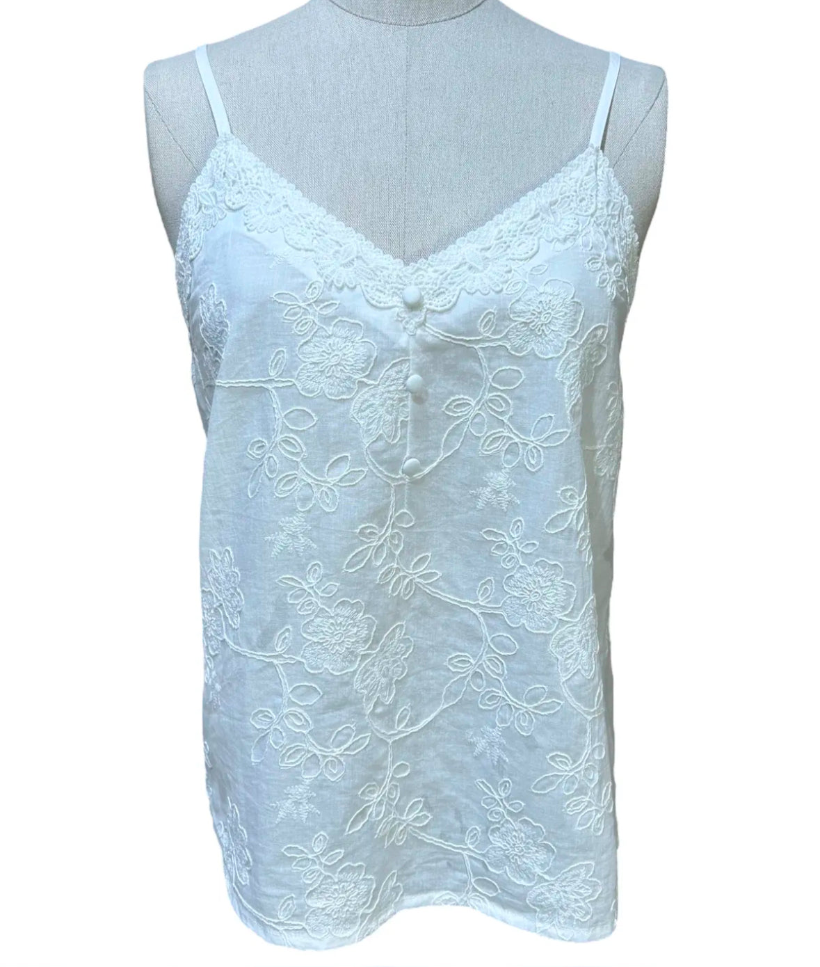 Emma Top med broderier