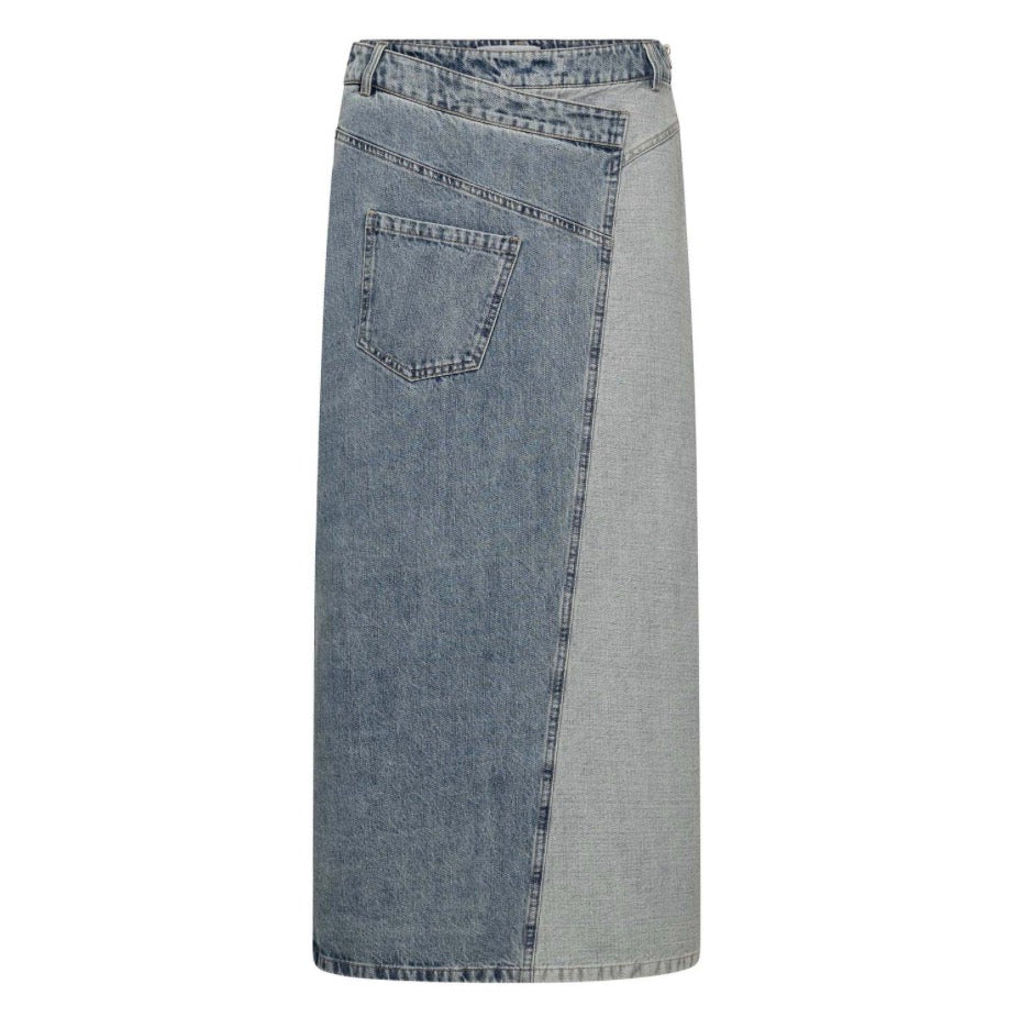 DeniceCC Denim Mix Skirt
Denim blue