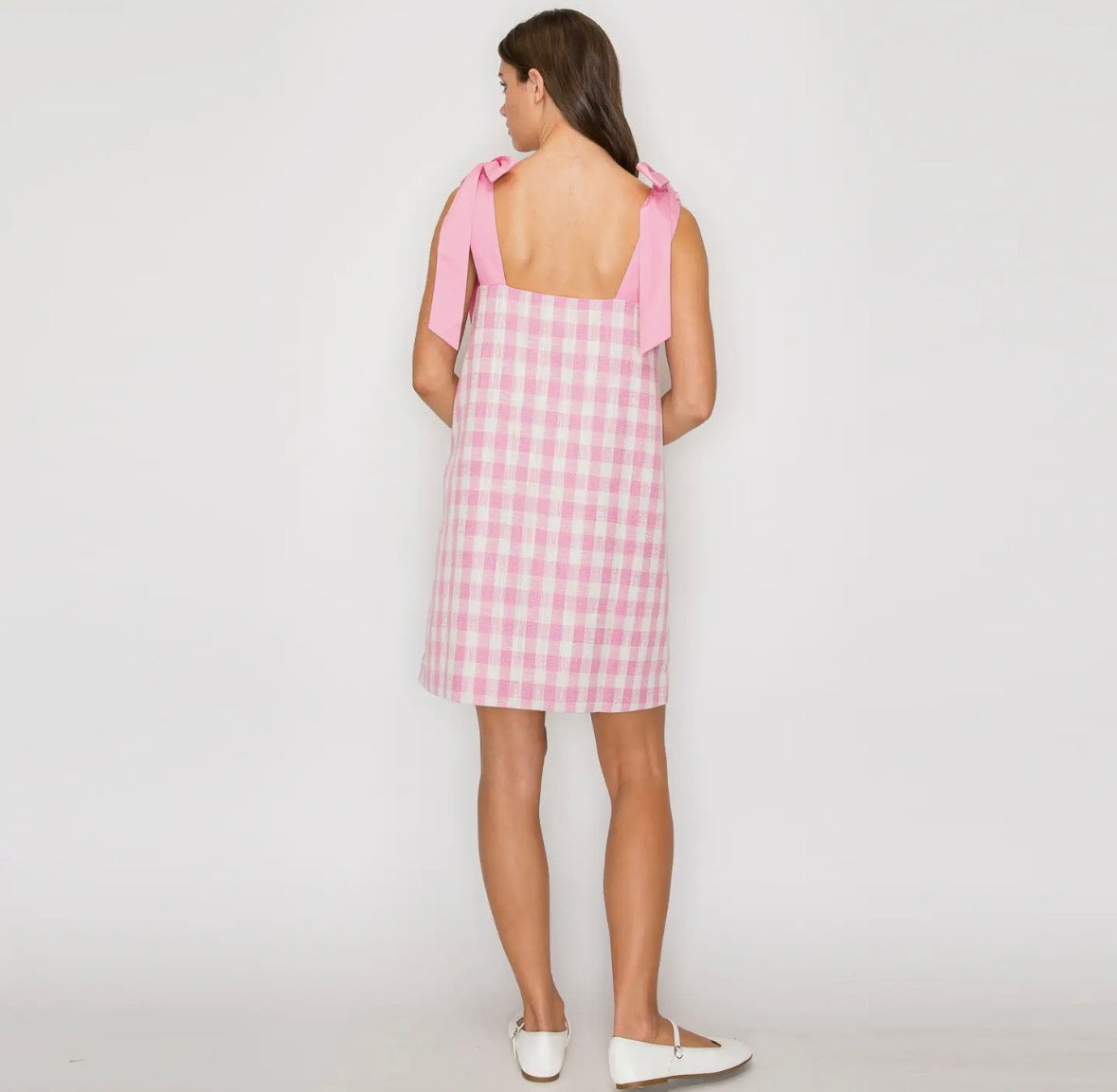 Gingham Pink dress