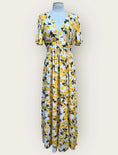 Load image into Gallery viewer, Lemon Viscose dress
