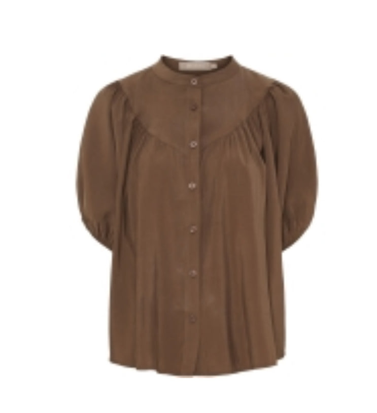 MdcMelodie Blouse brun