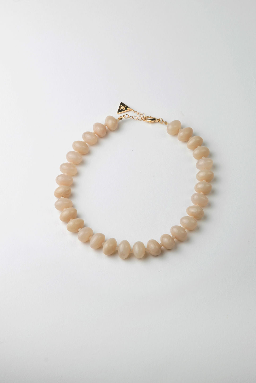 Arta Bead necklace Creme