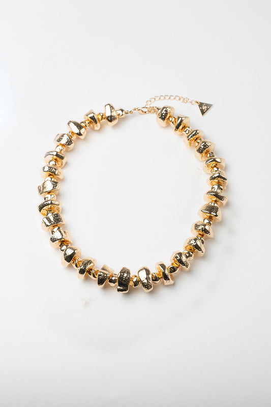 Luna Bead necklace gold