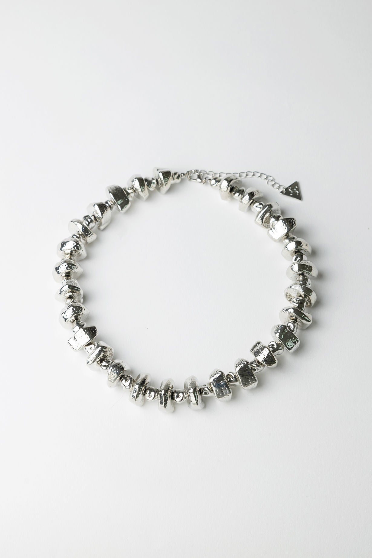 Luna Bead necklace silver