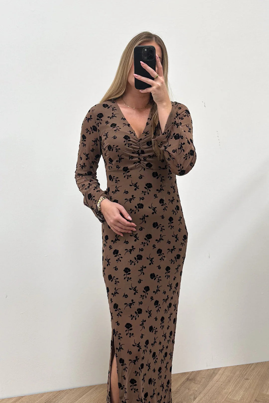 KAMEYELLA DRESS CLARITY MOREL PRINT