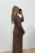 Load image into Gallery viewer, KAMEYELLA DRESS CLARITY MOREL PRINT
