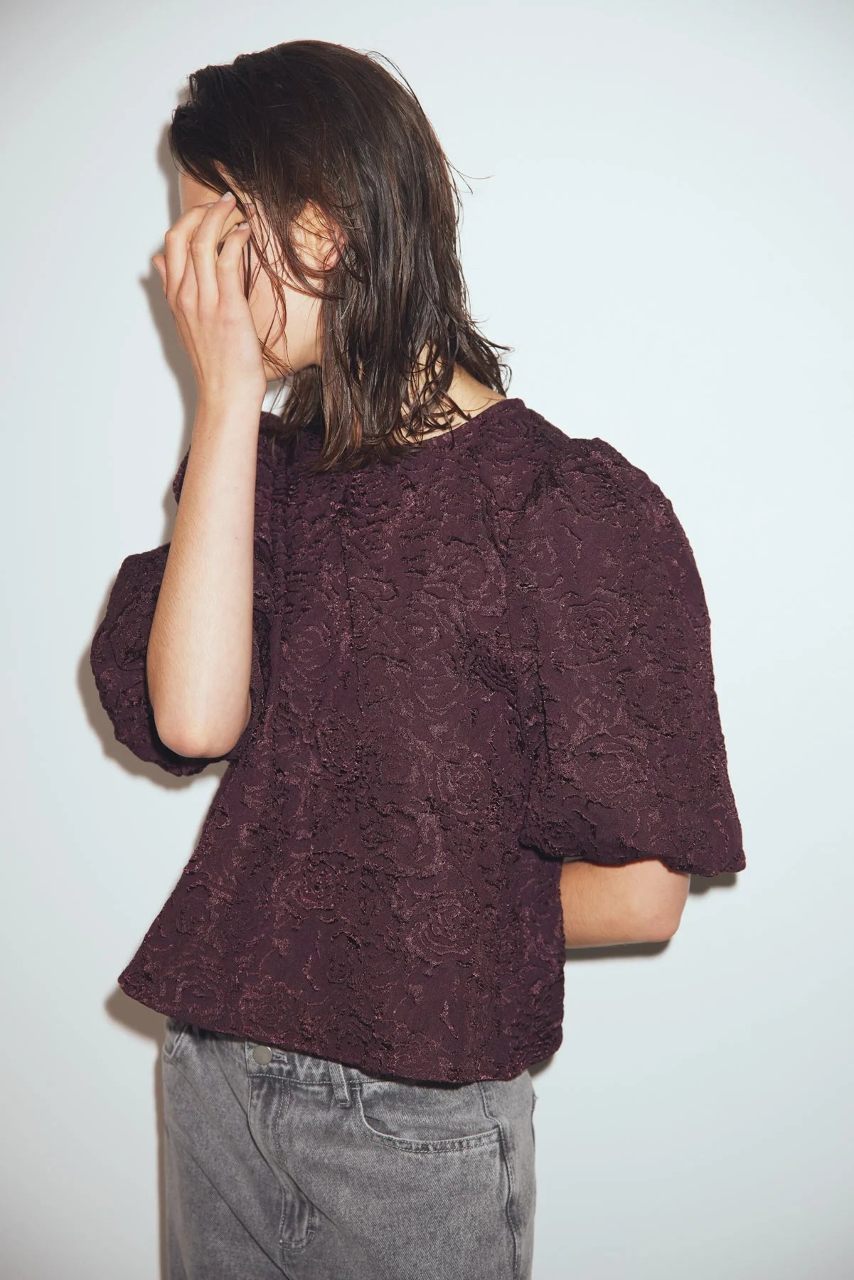 N-SHELLY BLOUSE WINETASTING